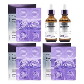 Wellage [Wellage][Home Shopping Latest Award] Hyaluronic RX Freeze-Dried Capsule Wellage Season 4 54 servings + 2 ampoules of 55ml / [웰라쥬][홈쇼핑 최신상] 히알루로닉 알엑스 동결건조 캡슐 웰라쥬 시즌4 54회분+앰플 55ml 2개