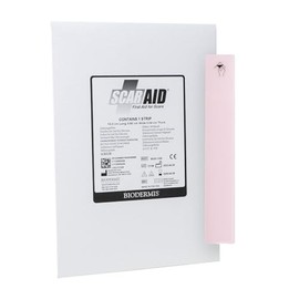 Scar Aid, tira de silicón grado médico, reduce cicatrices por cesárea.