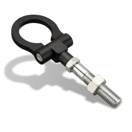 XRMXF Black Tow Hook Fits for 12-17 Hyundai Veloster,14-23 Mazda3 Mazda6 MX-5 CX-5 etc
