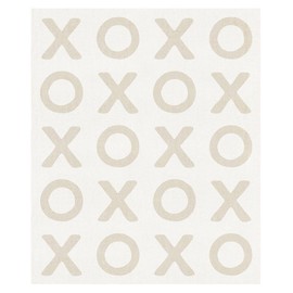 Santa Barbara Design Studio Throw Blankets for Couch Reversible Luxe Throw Blanket, 50" W x 60" L, Beige - XOXO