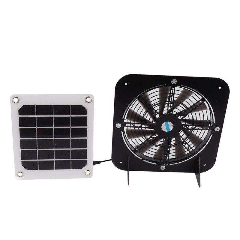 Solar Exhaust Fan 100W Solar Panel with 13.5inch Fan Waterproof