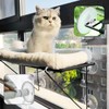 4 Pcs Thick Suction Cup Cat Perches - Classic Style