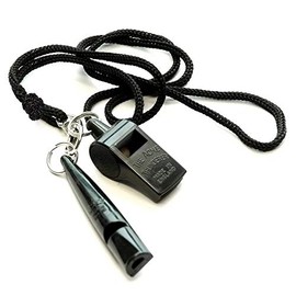 ACME Whistle Set | Dog Whistle No. 211.5 and Whistle No. 560 with Whistle Band Black | Dog Training, Hunting Dogs