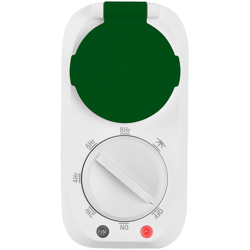revolt Outdoor Timer: Outdoor Timer with 8-Hour Timer & Light