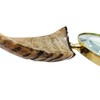 Nautical Solid Brass Handcraft Magnifying Glass with Buffalo Horn Handle