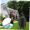Gatuida Outdoor BBQ Grill Cover Durable Round Shape Barbecue Protector