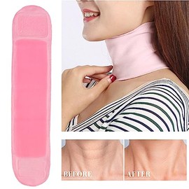 Mascarilla Para El Cuello, Antiarrugas, Cinta Hidratante Para El Cuello, Mascarilla Regeneradora, Mejor Ajuste De La Lámina Del Cuello  Estiramiento  