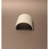 White Inground Swimming Pool Aluminum Bullnose Coping Clips Beauty Clips