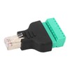 3Pcs RJ45 Screw Terminal Adapter RJ45 Female Thread to 8
