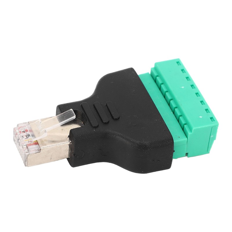 3Pcs RJ45 Screw Terminal Adapter RJ45 Female Thread to 8