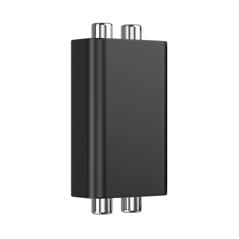 SUIOPPYUW Metal RCA Noise Isolator Hum Elimina-tor Audio Loop Noise