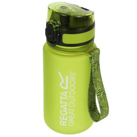 Regvv|#Regatta 0.35 Litre Lightweight Tritan Flip Camping Bottle - Green, Sgl