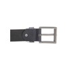 Red Bridge Men's Genuine Leather Belt Scratched Honeycomb, blue