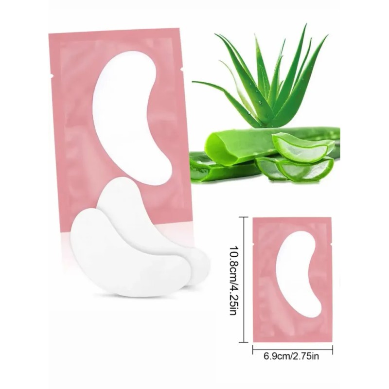 50 Pares De Parches, Hidrogel Para Extensión De Pestañas