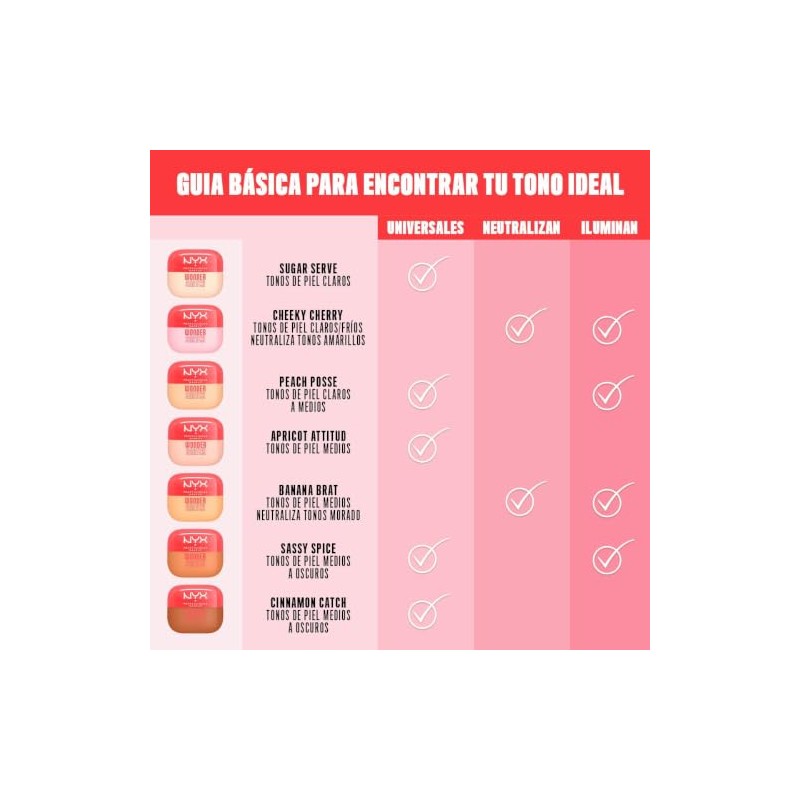 Nyx Professional Makeup - Wonder Snatch Powder, Tono Apricot Attitude