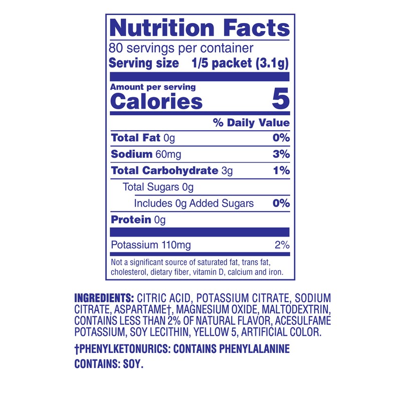 Crystal Light Lemonade Drink Mix - 8.6 oz - 16