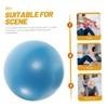 WOONEKY 9 Inch Gym Pilates Ball Small Exercise Ball for