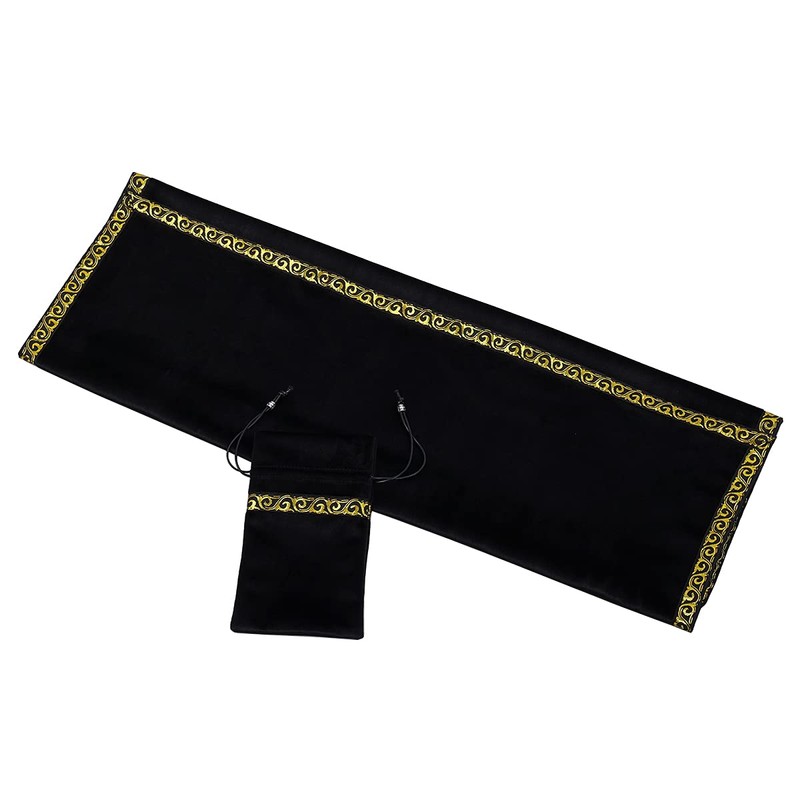 BLESSUME Altar Tarot Table Cloth Square Divination Wicca Velvet Cloth