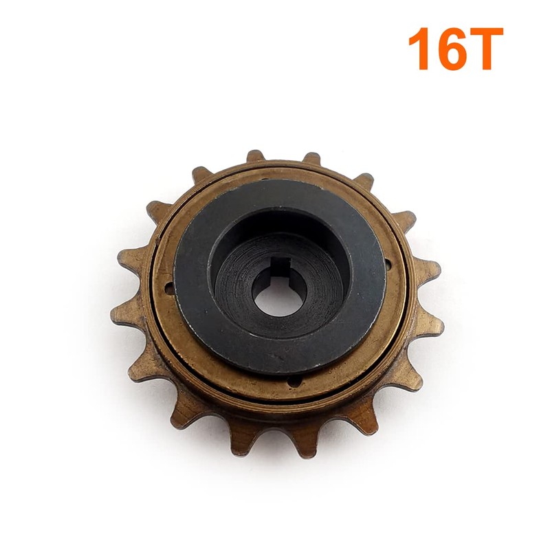 16T Freewheel for Unite Motor 1/2"x"1/8" Chain Freewheel Fit #410