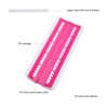 50 Positions Floss Organizer Prevent Knots Portable Floss Organizer Cross