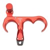 3 Finger Hand Held Bow Release Aluminum Alloy Thumb Release
