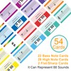 Piano Notes Flashcards - Study Aid for Beginners and Professionals