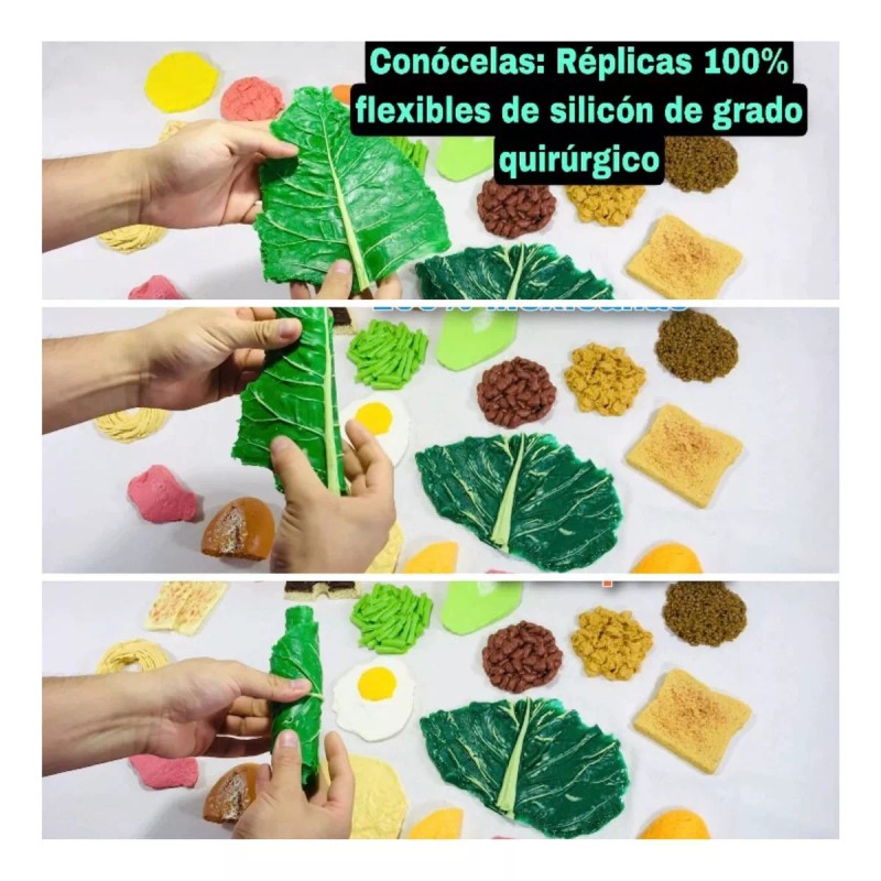 NutriGold Réplica De Alimentos Flexibles Kit Basico 35 + Mat