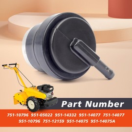 951-14075 Gas Fuel Tank Roll over Valve Compatible with MTD CUB CADET Garden Tiller RT35 RT45 FT24 RT65 OHV Engine, Roll Over Valve CC3224 JS1150 951-14075 CS2210 VT100 RT65ES FT24R