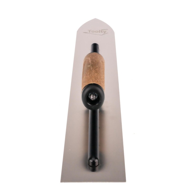 Toolty Flooring Trowel with Cork Handle - Stainless Steel -