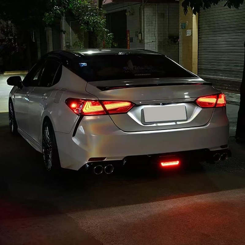 Ombialo Rear Lip Bumper Diffuser Compatible with Toyota Camry 2018-2022