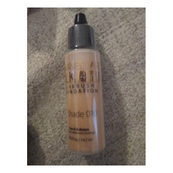 Luminess Airbrush Silk 4-In-1 Shade 010 Foundation .50oz~NEW/SEALED