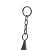 3-Tone Wind Chimes with Compass Iron Triangle Decor for Indoor
