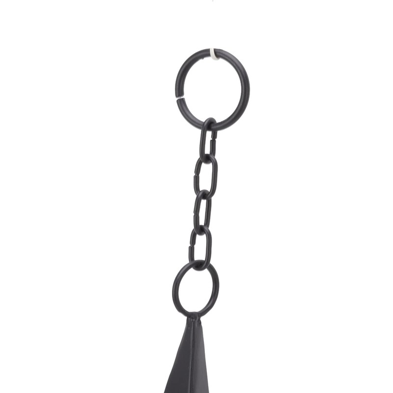 3-Tone Wind Chimes with Compass Iron Triangle Decor for Indoor