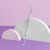 STALEKS PRO by Natury Nails Pedicure Pusher with Two Tips,