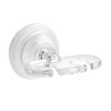 iDesign BPA-Free Plastic Bathroom Suction Toothbrush Holder - 2.75" x