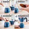 GROSCHE Milano Stovetop Espresso Maker Moka Pot 9 Espresso Cup,