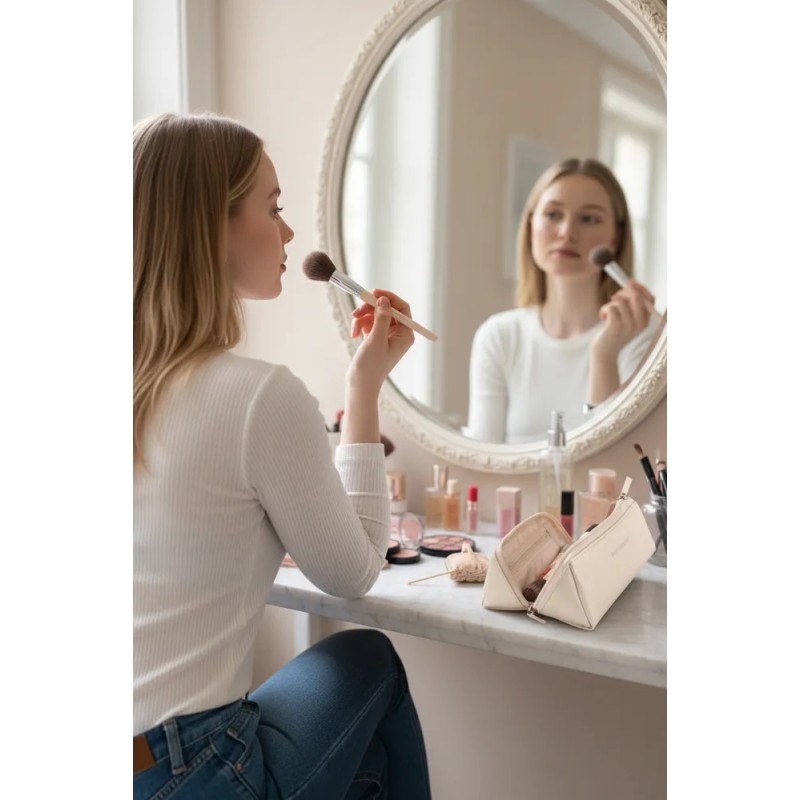 Set De Brochas De Maquillaje Para Ojos 12 Piezas Nude