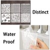 Mollytek Drawing Template Stencil Sheet Plate Leopard Print Painting Template