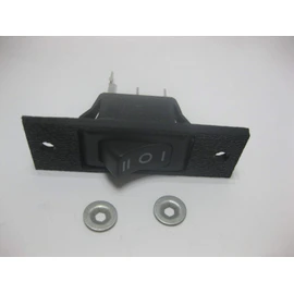 JGD8130ADS Replacement Black 3 Wire Fan Switch Compatible With Whirlpool Jenn-Air Cooktops