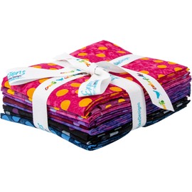 Expressions Batiks Polka Pop Elementals C 9 Fat Quarters Riley Blake Designs FQ-21401C-9