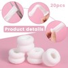 COYUN Pack of 20 Tubular Finger Guards, Breathable Finger Bob,