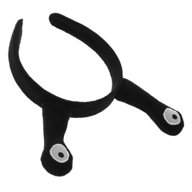 Garneck Black Snail Headband for and Adults - Creative Costume Accessory with Plush Antennas Ideal for Parties Carnival and Photo Props