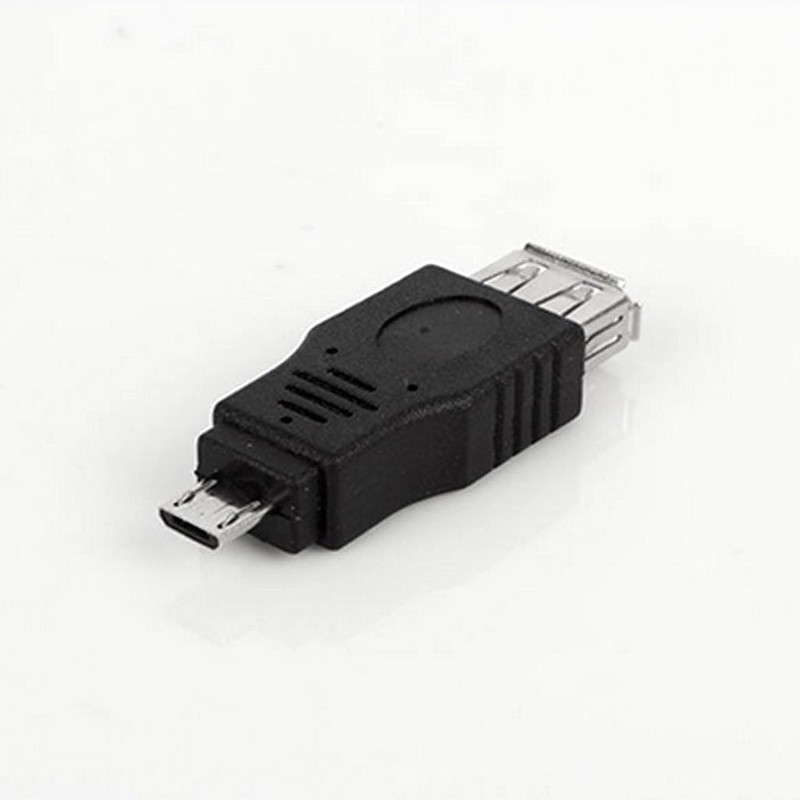 Parishop 10pcs OTG 5pin Mini Changer Converter Adapter USB Male
