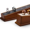 Oirlv Solid Wood Jewellery Ring Display Stand 6 Slot Ring