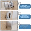 Sempro 1 Round Door Knob for Front Doors and Interior