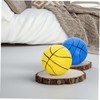 KONTONTY 6pcs Mini Basketballs Set with Pump Soft Indoor Balls