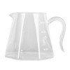 600ml Hand Drip Coffee Glass Cup with Unique Eagle Beak
