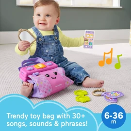 Fisher-Price Fisher Price Laugh Learn Going Places Interactive Learning Purse Playset