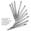 10pcs Metric Screw Thread Machine Tap HSS Straight Flute Tapping