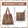 MOAZIFI Leo Women's Shopper Bag, Leopard Print, Leo Shopper, for